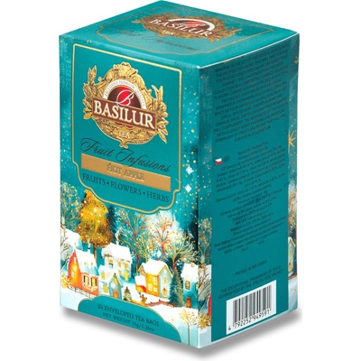 Basilur Christmas Fruit Hot Apple přebal 20 x 1,8 g