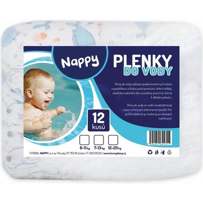 Nappy do vody pull ups 7-13 kg 12 ks