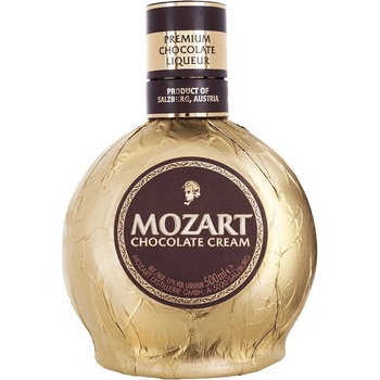 Mozart Gold Chocolate Cream 17% 0,5 l (čistá fľaša)