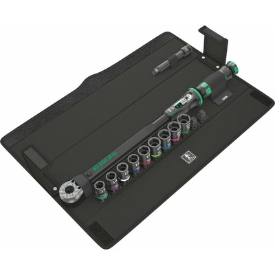 Wera Sada Momentový klíč 1/2" Click-Torque C 3 Set 2, 40 – 200 Nm, 11 dílná 05075681001