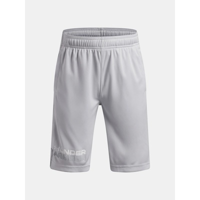Under Armour Chlapčenské kraťasy UA Tech Graphic Short Šedá