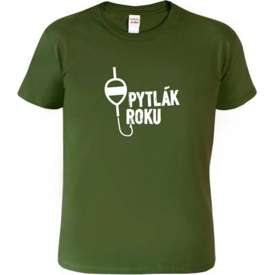 Hobbytriko Rybářské tričko Pytlák roku Military 60