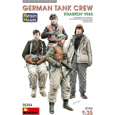 MiniArt German Tank Crew Kharkov 1943 4 fig. 35354 1:35