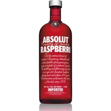 Absolut Raspberri 40% 1 l (čistá fľaša)