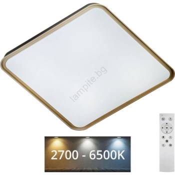 Baterie Centrum Led Димируем плафон una led/60w/230v 2700-6500k + дистанционно управление (bc0632)