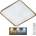 Baterie Centrum Led Димируем плафон una led/60w/230v 2700-6500k + дистанционно управление (bc0632)