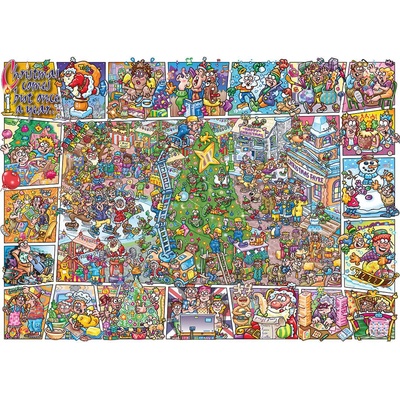 Gibsons - Puzzle Crackers for Christmas - 1 000 piese