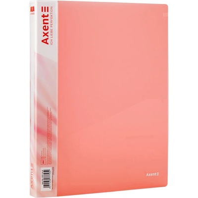 AXENT Папка 2 ринга Axent А4 2.5 cm Розов (1303129-05-1207-24-А)