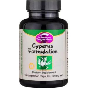 Dragon Herbs Cyperus Formulation, 100 капсули, Dragon Herbs (004369 (436) DH)