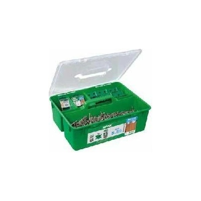 Terasová sada SPAX GREEN Box A2 5x50 mm staré zlato (850 ks)Terrace set SPAX GREEN Box A2 5x50 mm old gold (850 ks.) Terasové sady SPAX