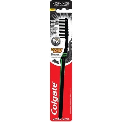 Colgate Double Action Charcoal Medium 1 ks