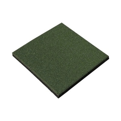 SK Profilovaná gumená dlažba Pin-Hole 500x500x70mm zelená m²