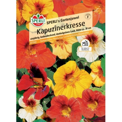 Sperliho Nasturtium "Sperliho zahradní klenot" Tropaeolum majus