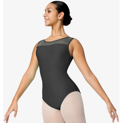 So Danca trikot so sieťovinou SL127 čierny