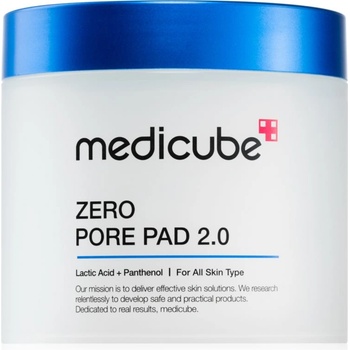 medicube Zero Pore Pad 2.0 ексфолиращи възглавнички за изглаждане на кожата и минимизиране на порите 70x1 бр