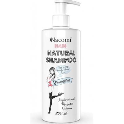 Nacomi Přírodní vyhlazující a hydratační šampon na vlasy 250 ml