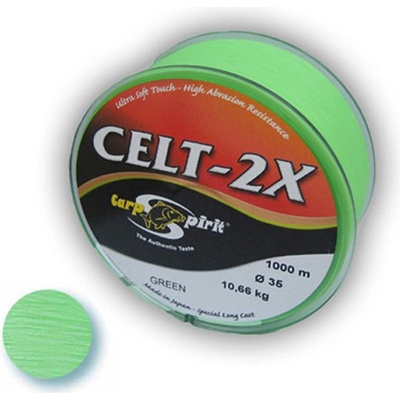CARP SPIRIT Celt-2x Mymetik Green 1400 m 0,285 mm 6,45 kg