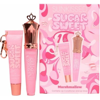 Sunkissed lesk a balzam na pery Sugar Sweet Marshmallow 6 ml +16 ml