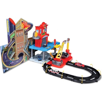 Bburago Play Set Hasicska stanica s dvoma autickami