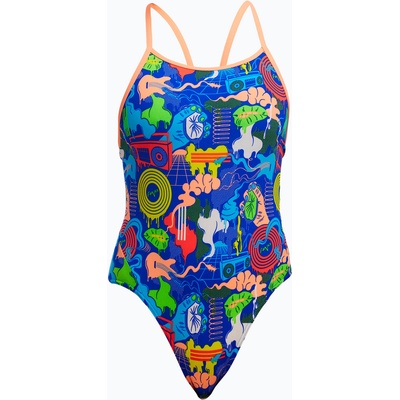 Funkita Детски бански костюм от една част Funkita Diamond Back One Piece blues baby