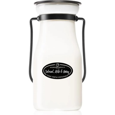 Milkhouse Candle Milkhouse Candle Co. Creamery Oatmeal, Milk & Honey ароматна свещ Milkbottle 226 гр