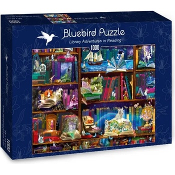 Bluebird Puzzle Пъзел Bluebird от 1000 части - Приключенията на четящия човек