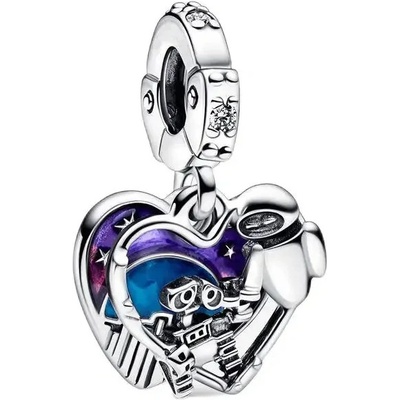 P&J Jewellery Stříbrný visací přívěsek WALL·E SB171