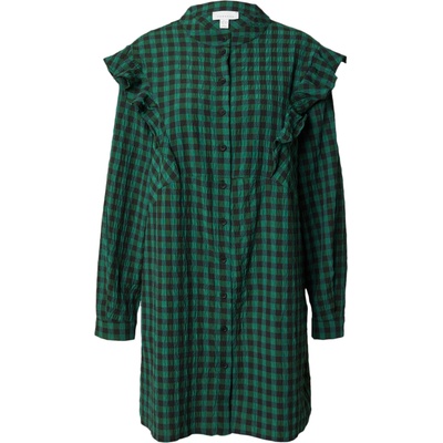 TOPSHOP Рокля тип риза зелено, размер l
