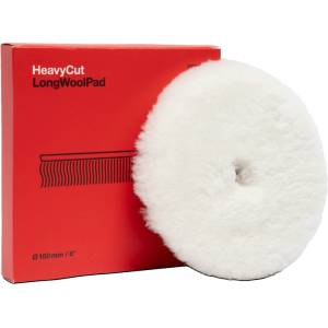 Koch Chemie Heavy Cut Long Wool Pad 150mm - Полиращ диск от овча кожа (4279)