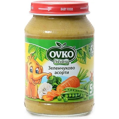 Bebelan пюре зеленчуково асорти - 190 г (7189)