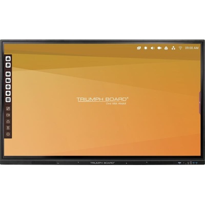 Интерактивен дисплей TRIUMPH BOARD 86 Interactive Flat Panel BLACK, 86" (218.44 cm) 4K/UHD DLED сензорен дисплей, HDMI, VGA, USB, USB-C, LAN, RS232 (8592580121289)