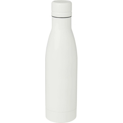 Vasa medená vákuovo izolovaná fľaša z recyklovanej nerezovej ocele s certifikáciou RCS Biela 500 ml