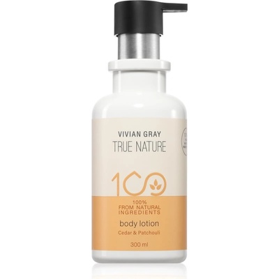 Vivian Gray True Nature Cedar & Patchouli подхранващ лосион за тяло 300ml