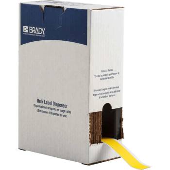 Brady BM7C-1000-854-YL / 173459, ToughWash Метален детектируем материал, 25.40 mm x 22.86 m (173459)