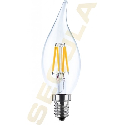 Segula 55315 LED svíčka plamínek čirá E14 3,2 W 26 W 270 Lm 2.700 K