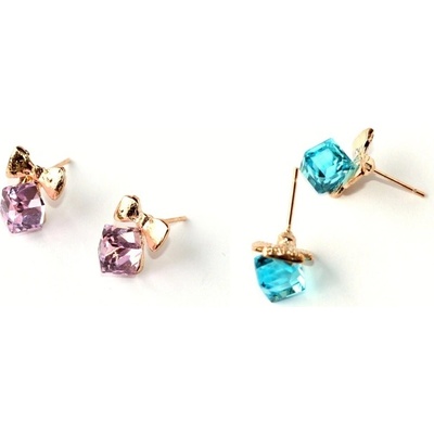 Fashion Jewerly 3D kostka s mašličkou 172