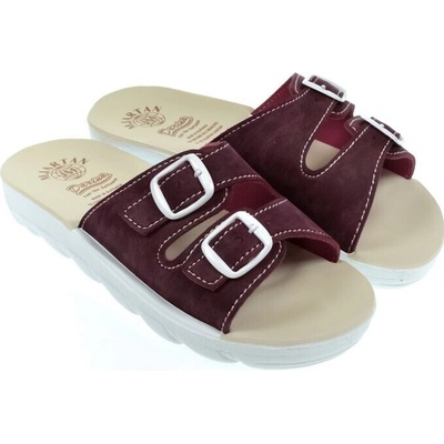 Mjartan Dámske šľapky DARLYN bordové