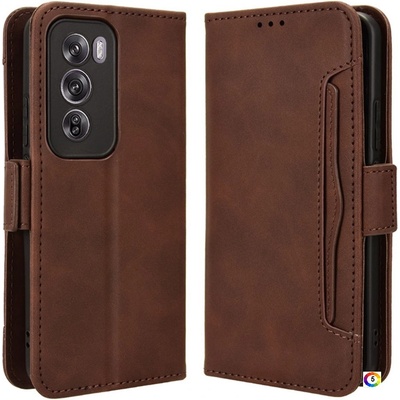 OPPO Reno12 Pro 5G Multiple Card Slots/ Wallet Кожен Калъф и Протектор