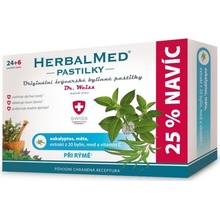 Dr.Weiss HerbalMed Eukalyptus-máta pastilek 30 ks