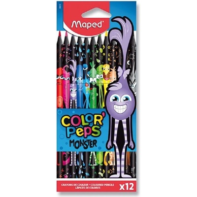 Maped 9862 Color'Peps Monster pastelky 12 ks – Zbozi.Blesk.cz Maped 9862 Color'Peps Monster pastelky 12 ks – Zbozi.Blesk.cz