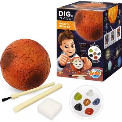 BUKI DIGaPLANET vykopávka minerální kameny MARS