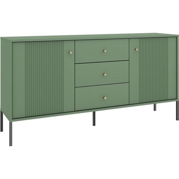 Wipmeb Sp. z o. o Комод lue зелен/черен (wm0090)