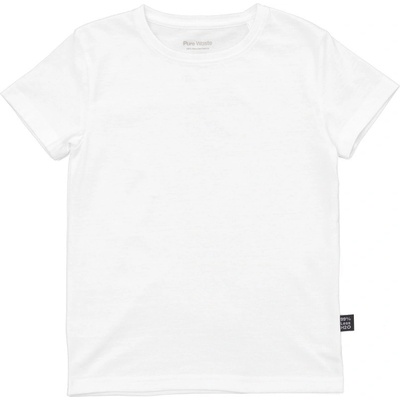 Pure Waste Tričko KDTS krátký rukáv dětské COT74KDTS001ub-white Bílá