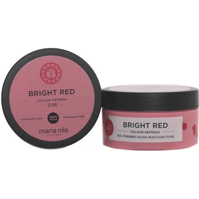 Maria Nila Colour Refresh maska na vlasy s barevnými pigmenty Bright Red 100 ml