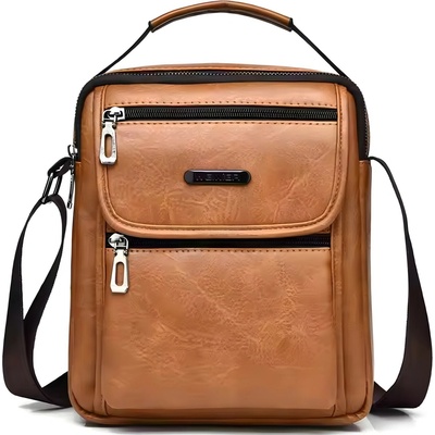 Harahu Crossbody Taška WEIXIER HA-35445 Hnedá