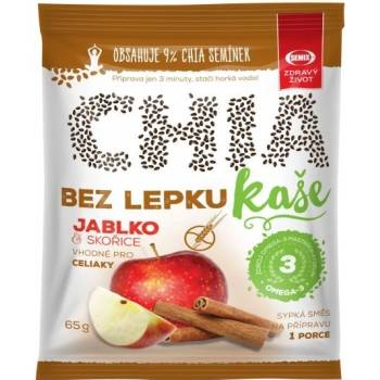Semix Chia Kaša jablko a škorica bez lepku 65 g