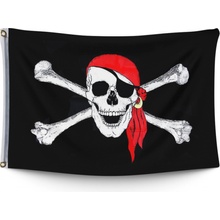 Rappa vlajka pirátská 50x30 cm