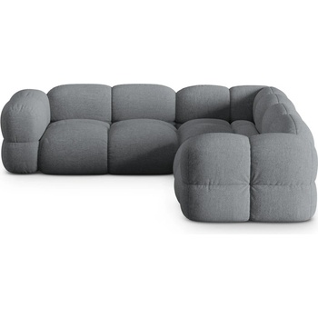 Cosmopolitan Design Сив ъглов диван Loretto - Cosmopolitan Design (COS_COR_193_F1_LORETTO6)