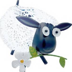 Lightex Led СОЛАРНО ДЕКОРАТИВНО ТЯЛО 0.12w rgb+w 3lm ip44 lightex sheep (3800883162225)