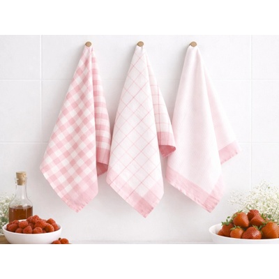 XPOSE® ALVARO 50x70 cm růžová 3 ks – Zboží Mobilmania